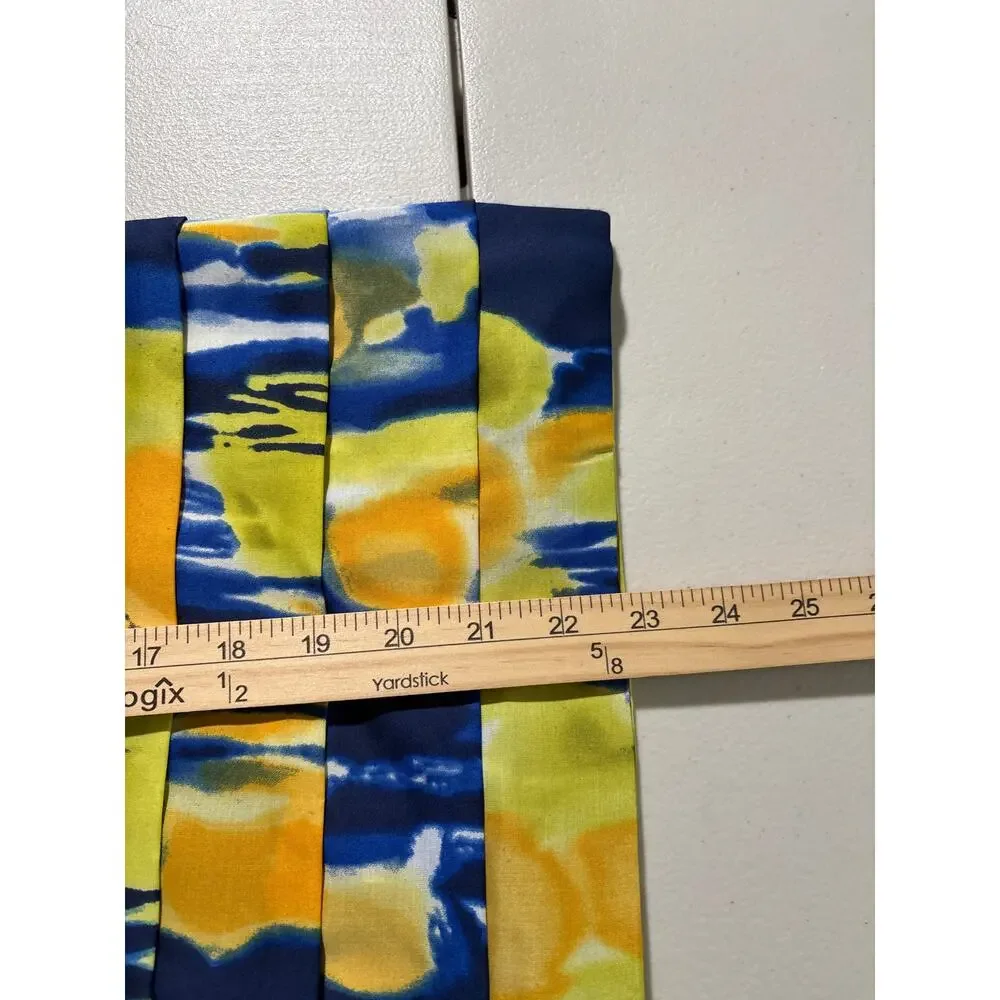 Calvin Klein Women's Size 16 Multicolor Abstract Graphic Tiered Pencil Skirt NWT